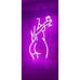Ajoyferris Lady Back Neon Sign Dimmable LED lady Neon Sign Neon Pink Sign Woman