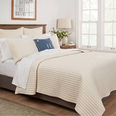 Velvet Comforter Quilt by Threshold KING NEW