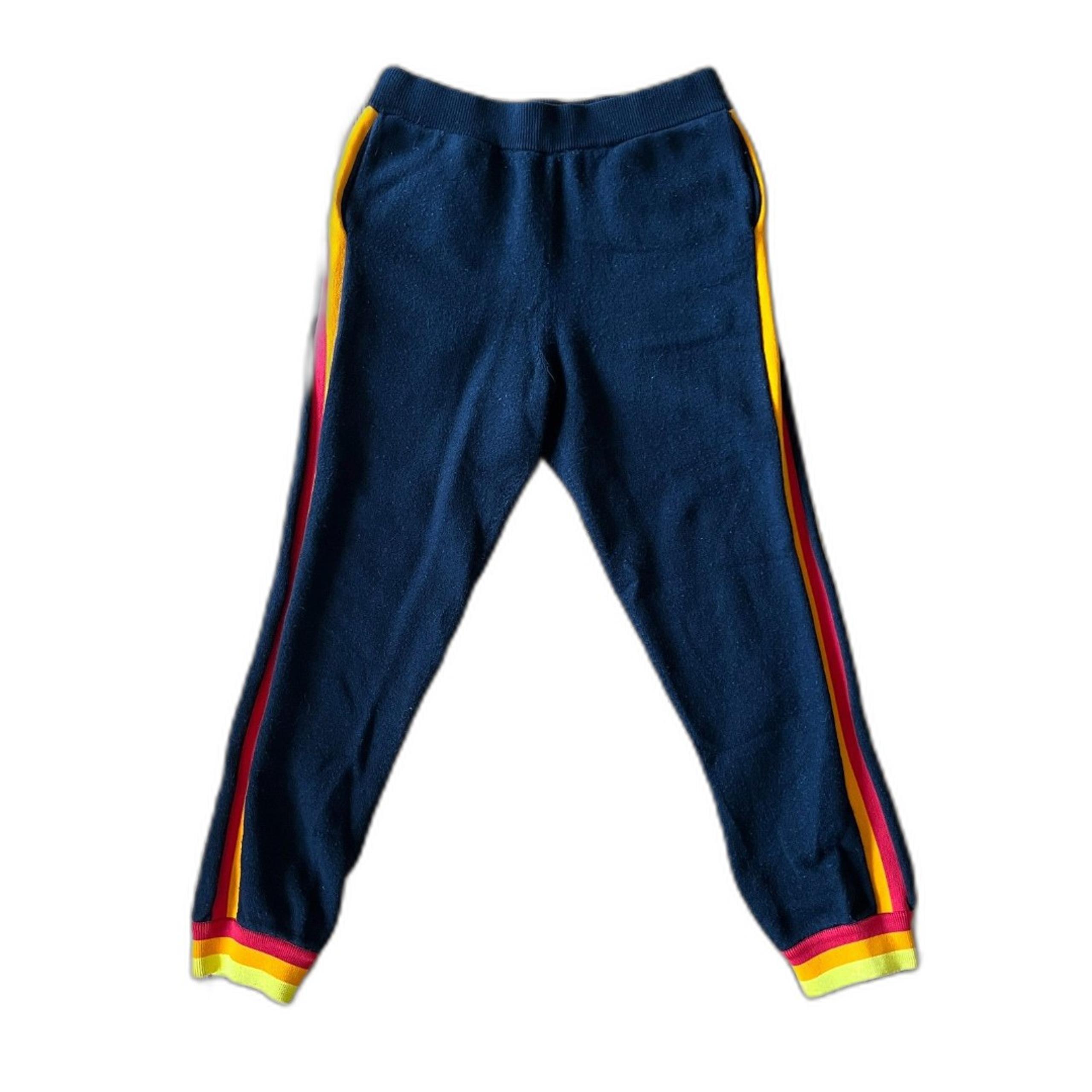 OPENING CEREMONY Black Color Stripe Sweat Pants Joggers  Women's Size Small