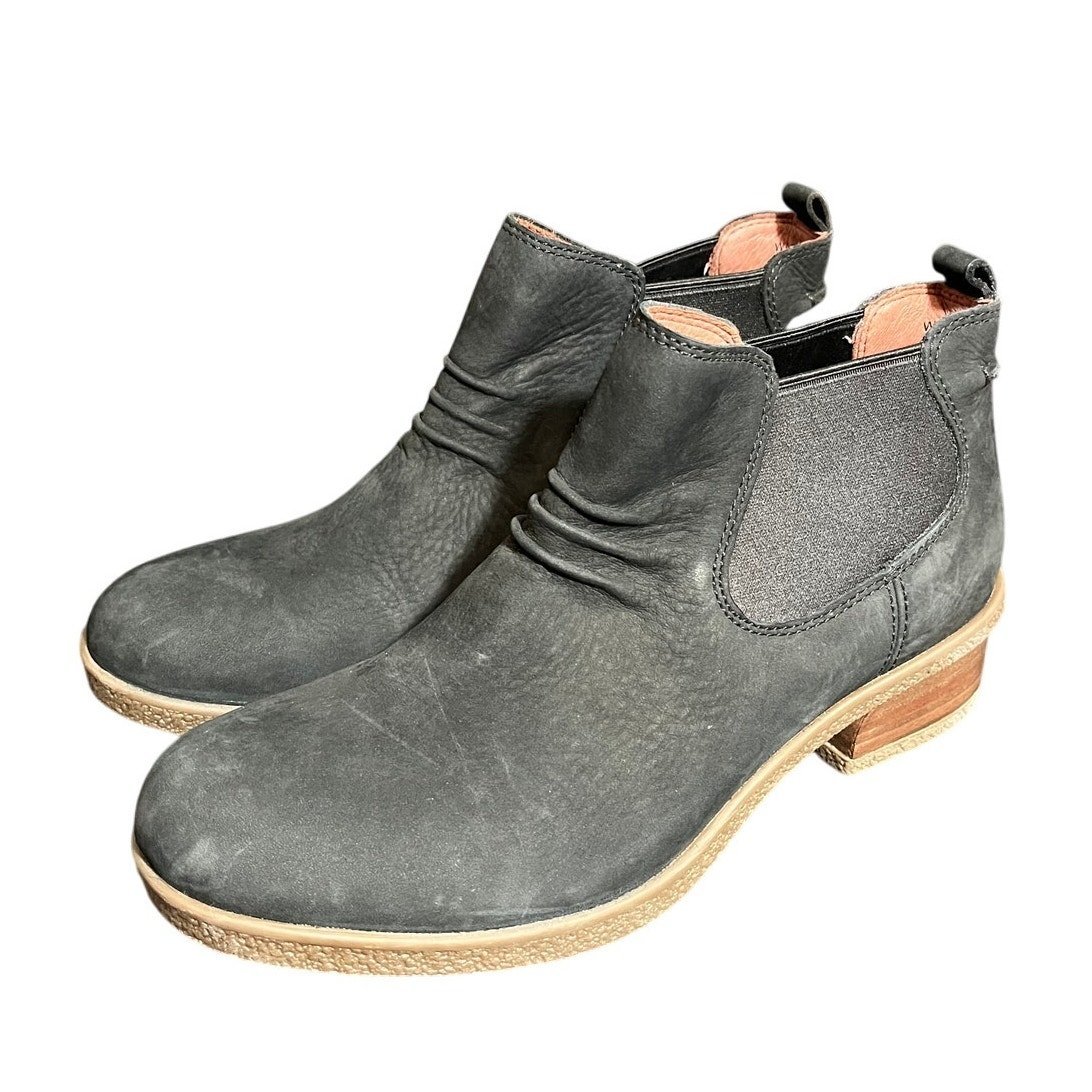 NEW Women's Dansko Bea Waterproof Nubuck Booties Boots Leather Size 38 US 7.5-8