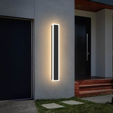 Xbuyee Modern Outdoor Wall Light LED Long Wall Lighting Exterior Light Fixture I