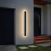 Xbuyee Modern Outdoor Wall Light LED Long Wall Lighting Exterior Light Fixture I