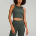 Lululemon Align High-Neck Tank Top Sz 2 In Smoked Spruce