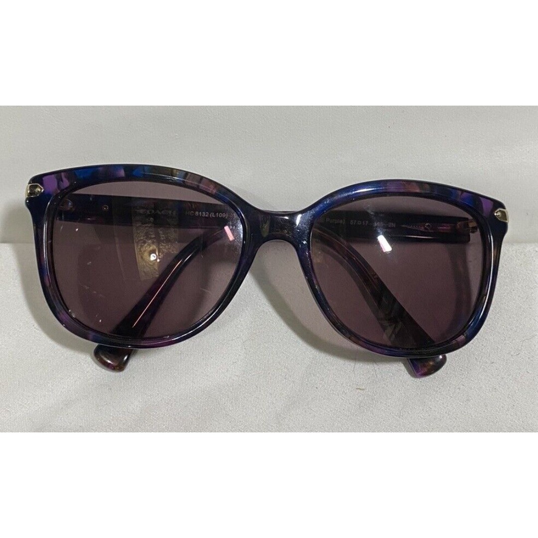 Coach 0HC8132 Women's Sunglasses - Purple Confetti Frames Only