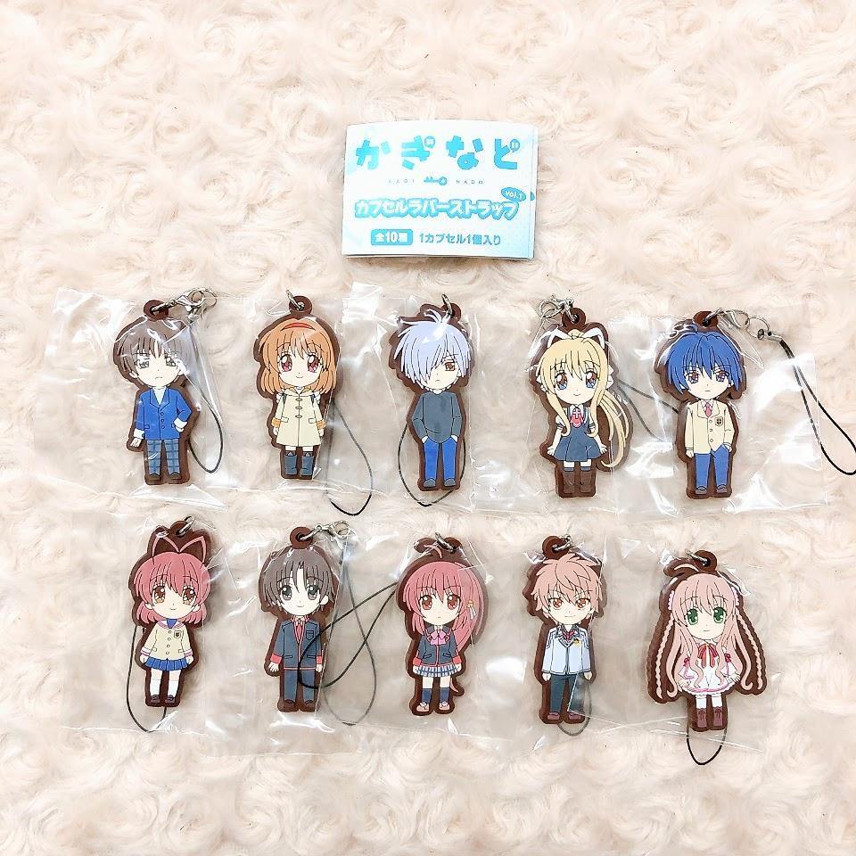 Key etc. Capsule Rubber Strap vol.1 Complete Set of 10