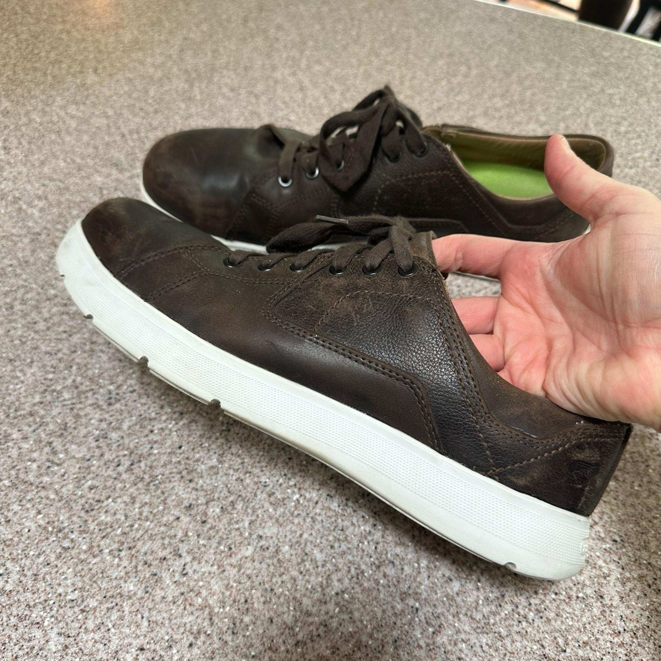 Red Wing Men's Zero-G Lite Oxford Brown shoes size 9.5 D