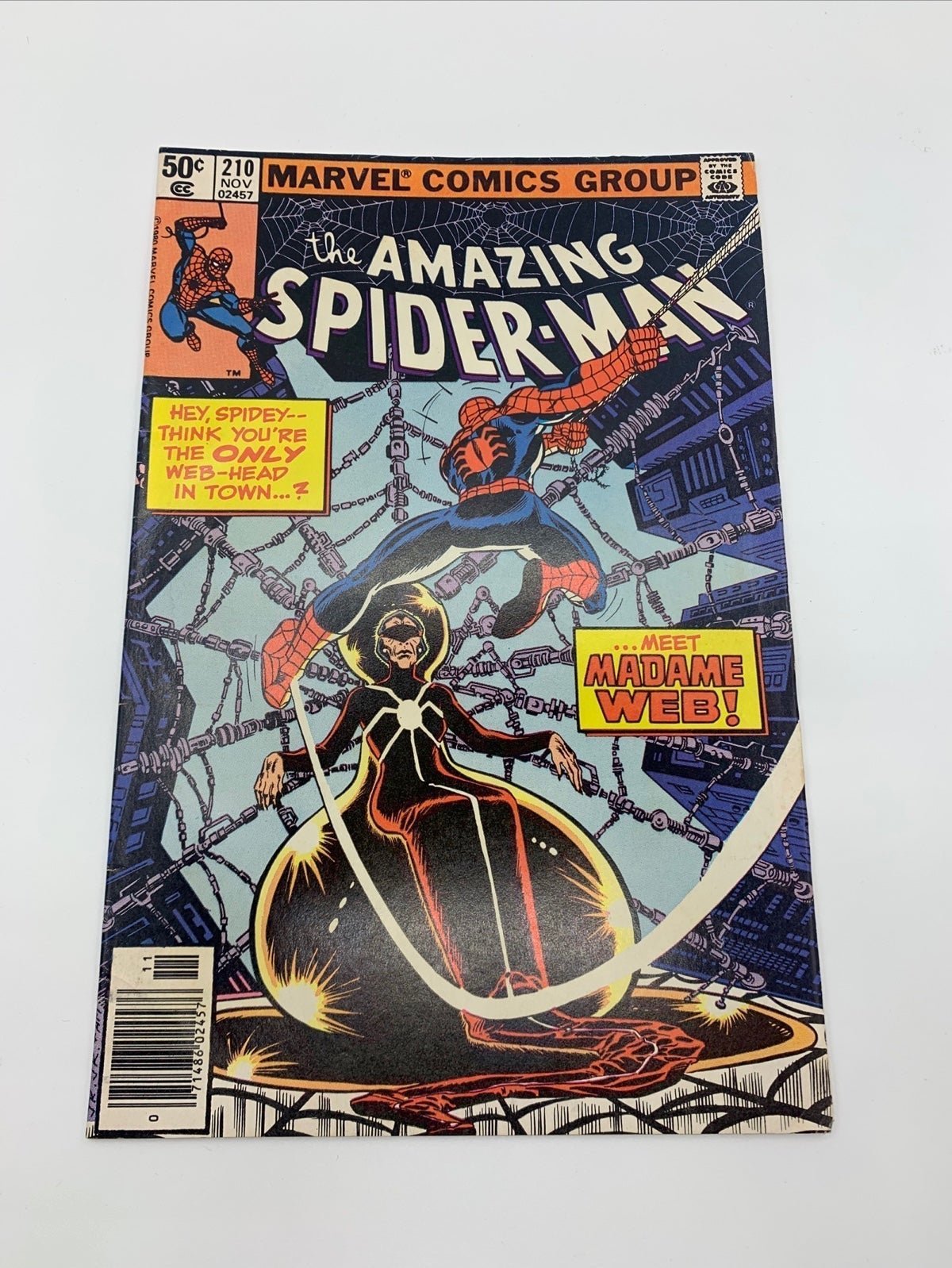 Amazing Spider-man #210 Marvel 1980 Newsstand Edition