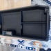 Nissan Sliding Trunk Organizer/Tray with Sections Removable with Net Black NEW