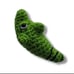 Metapod and Kakuna (Pokemon) Amigurumi keychain