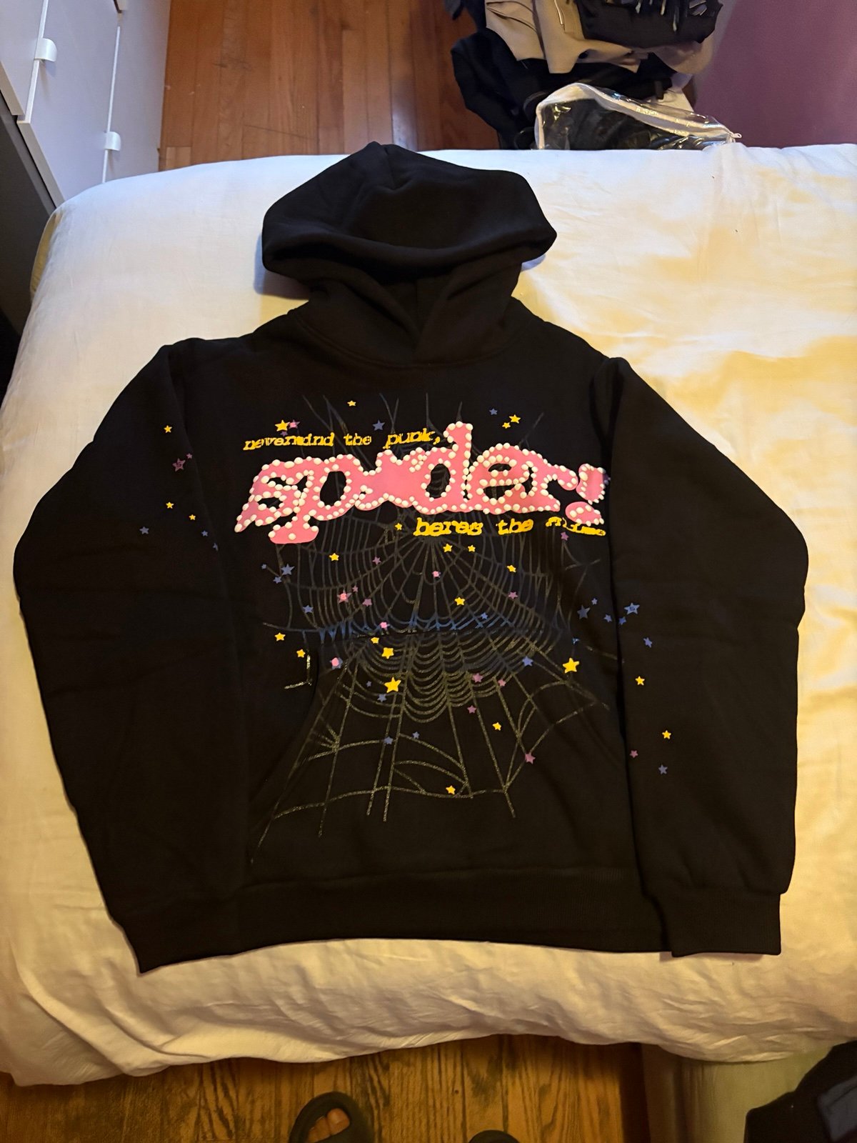 Sp5der Hoodie V2 - detail