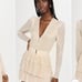 Sabina Musayev Carry Mini Dress IVORY