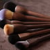 6 European Style Walnut Handle Makeup Brushes | SHOPBOP High Quality | Handcraft