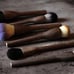 6 European Style Walnut Handle Makeup Brushes | SHOPBOP High Quality | Handcraft