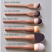 6 European Style Walnut Handle Makeup Brushes | SHOPBOP High Quality | Handcraft