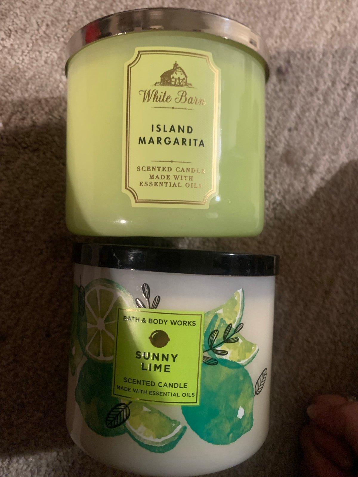 Bath & Body Works Island Margarita Sunny Lime Candle