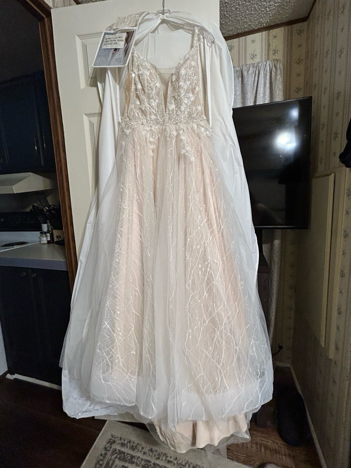 wedding dress size 8