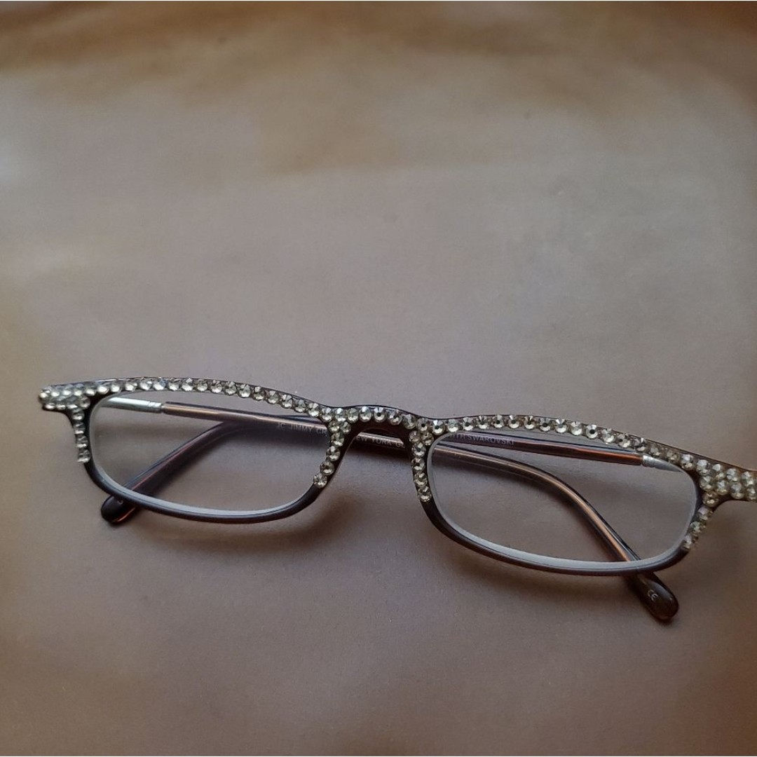 JIMMY CRYSTAL..SWAROVSKI READERS... EUC! GL563