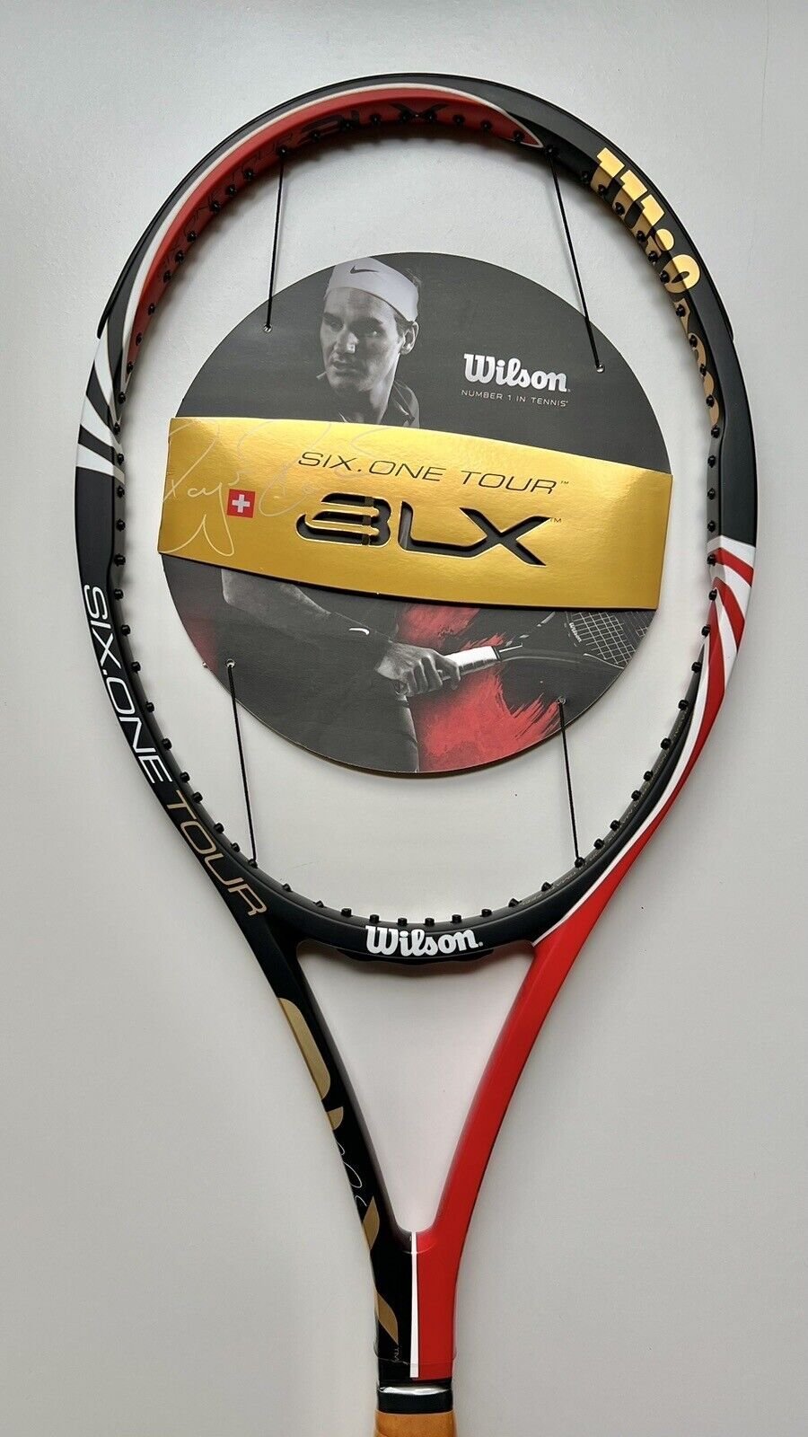 Wilson BLX Six One Tour 90 Tennis racquet - 4 1/2 NOS Roger