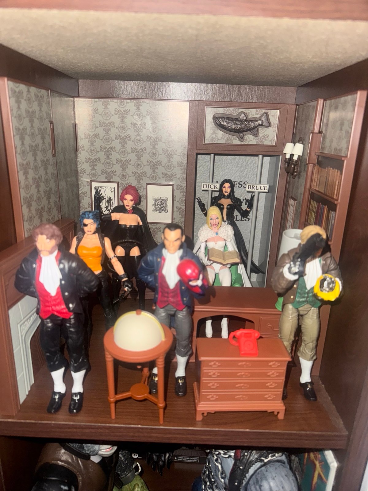 Marvel legends Hellfire club + Jason Wyngard, Callisto and Cyber