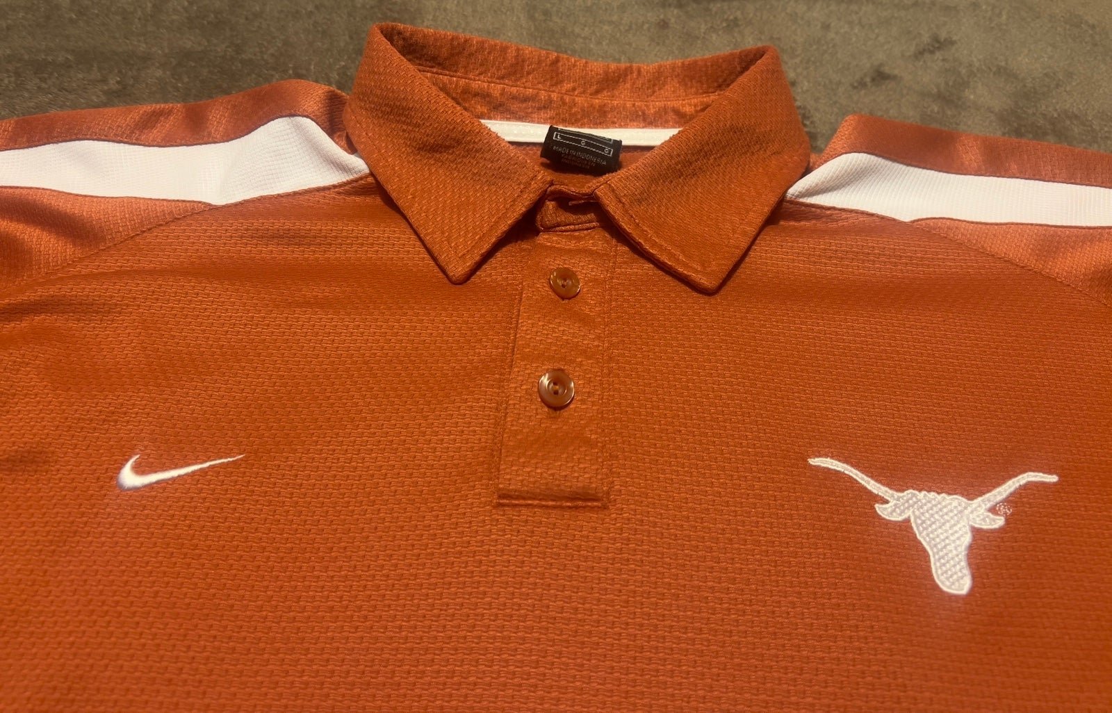 Vintage Texas Longhorns Nike Polo Shirt