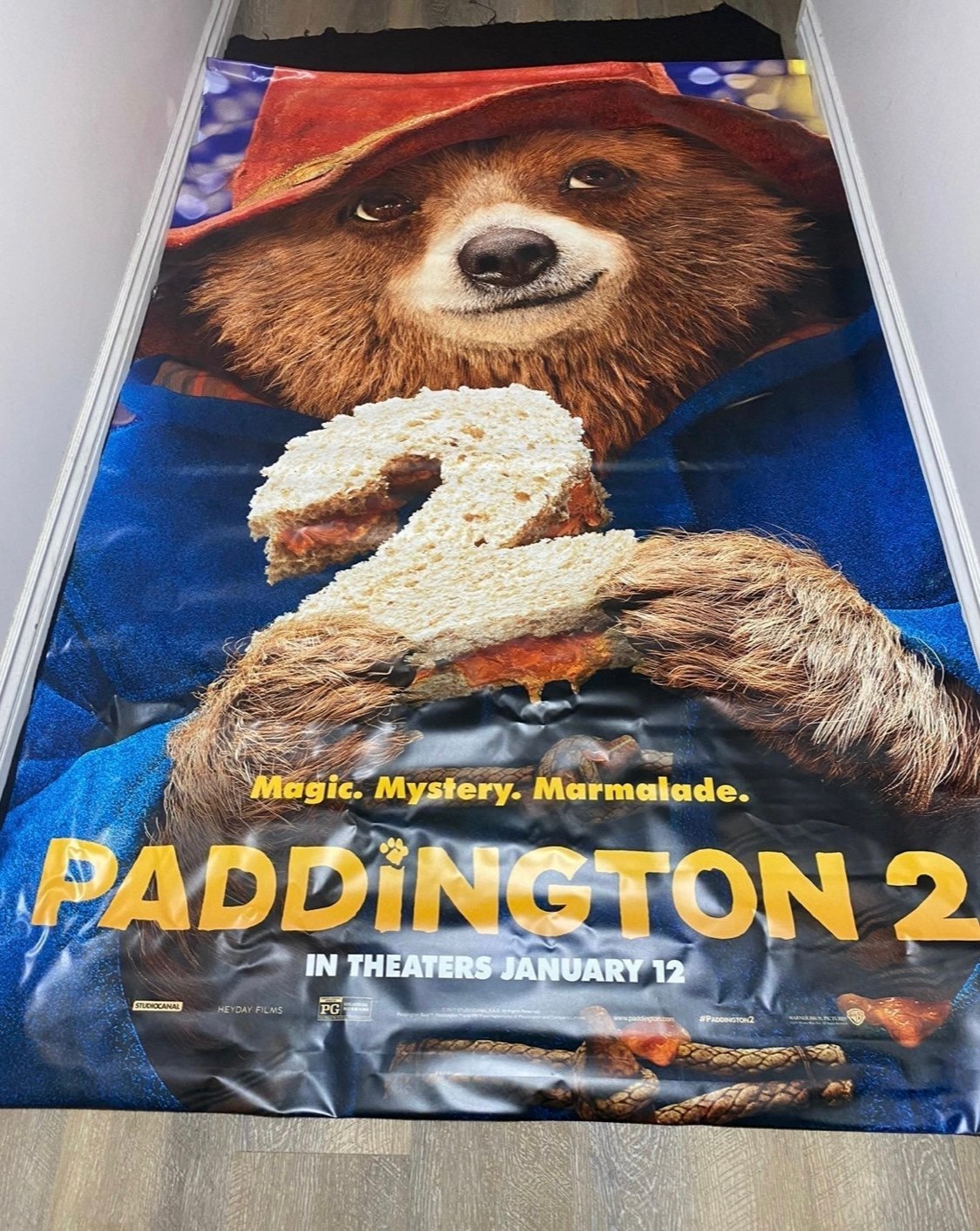 PADDINGTON 2 BANNER USED
