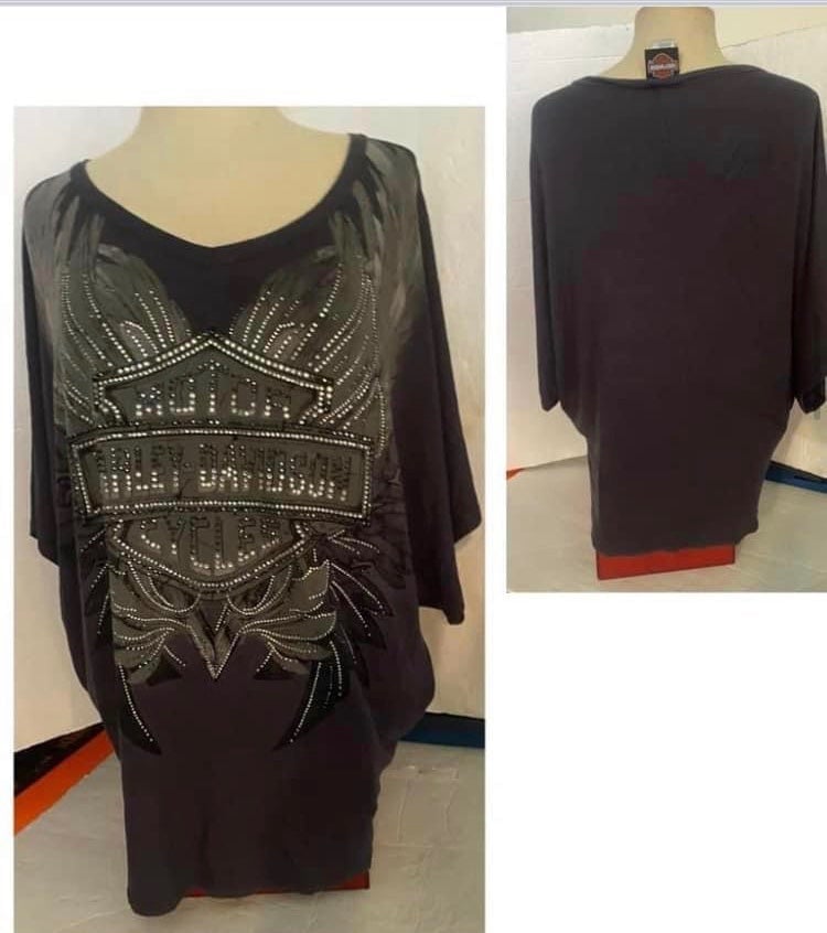 Harley Davidson Bling Top