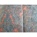 Ralph Lauren Rare DRIVER Full Queen Cotton Sateen Comforter Blue Paisley Purple