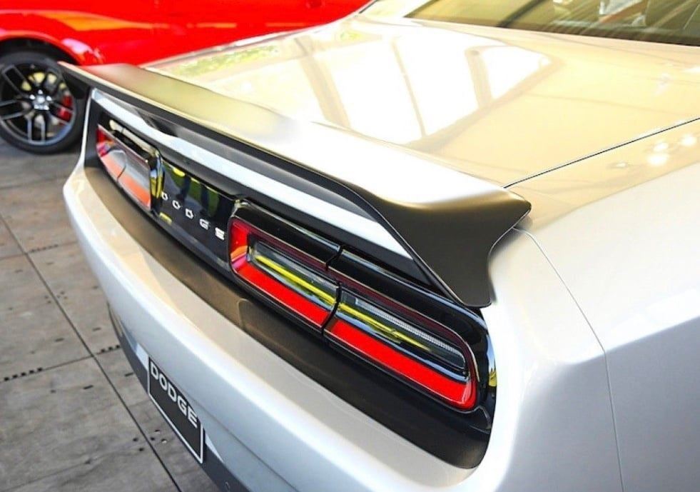 2008-2023 Dodge Challenger SRT Hellcat Rear Style Gloss Black