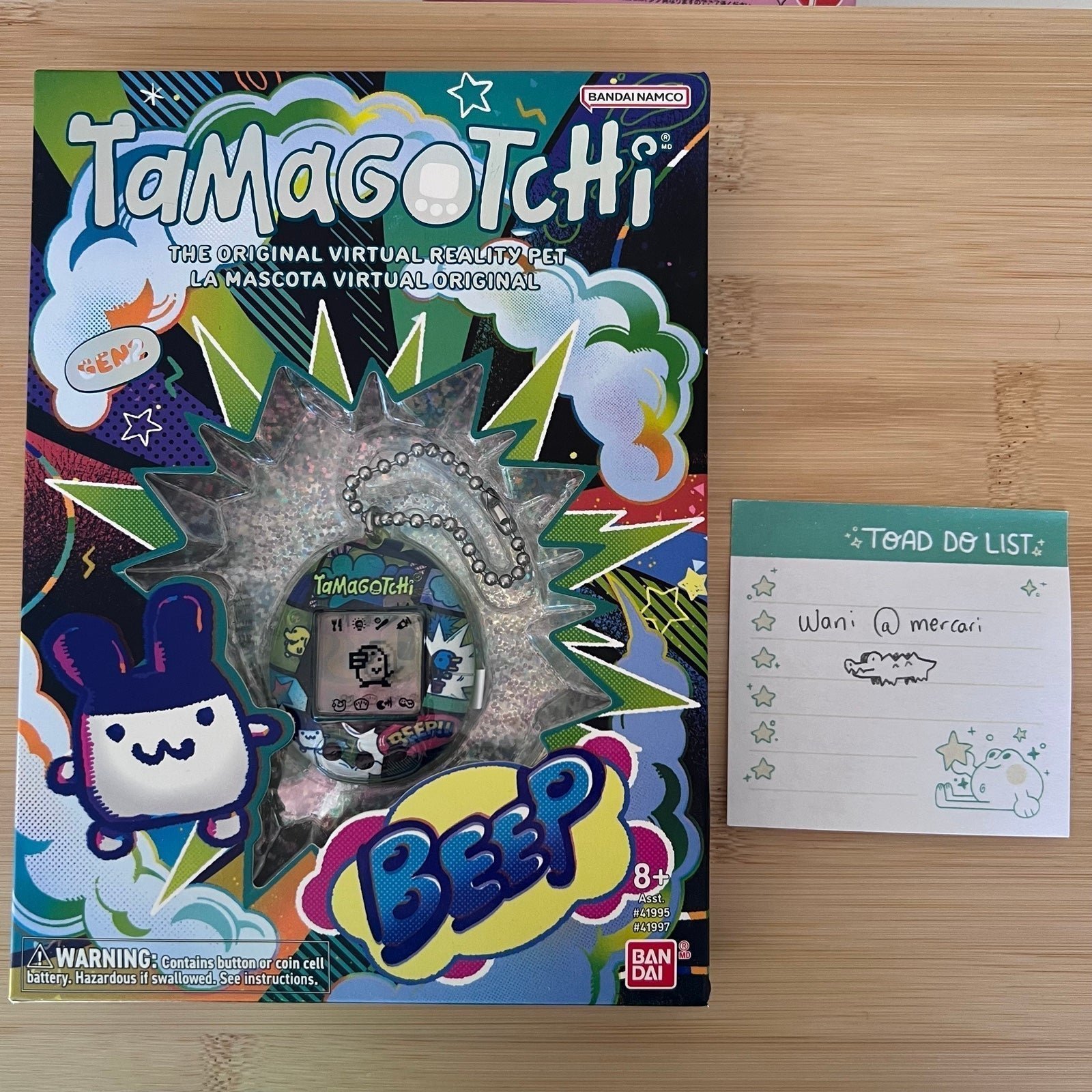 Tamagotchi Comic Con Exclusive (Gen 2 - Mimitchi Green)