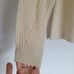 Stitch Fix VERO MODA Ivory Chunky Cable Knit Cowl Turtleneck Long Sleeve Sweater