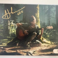 The Last of Us Part 2 Ashley Johnson Autograph Ellie 8x10 Signed photo