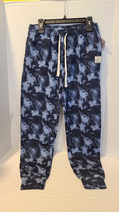 Mens Sz XL-NWT-Lucky Brand Sweat Pants-Lounge-Joggers-Mood Indigo-Blue