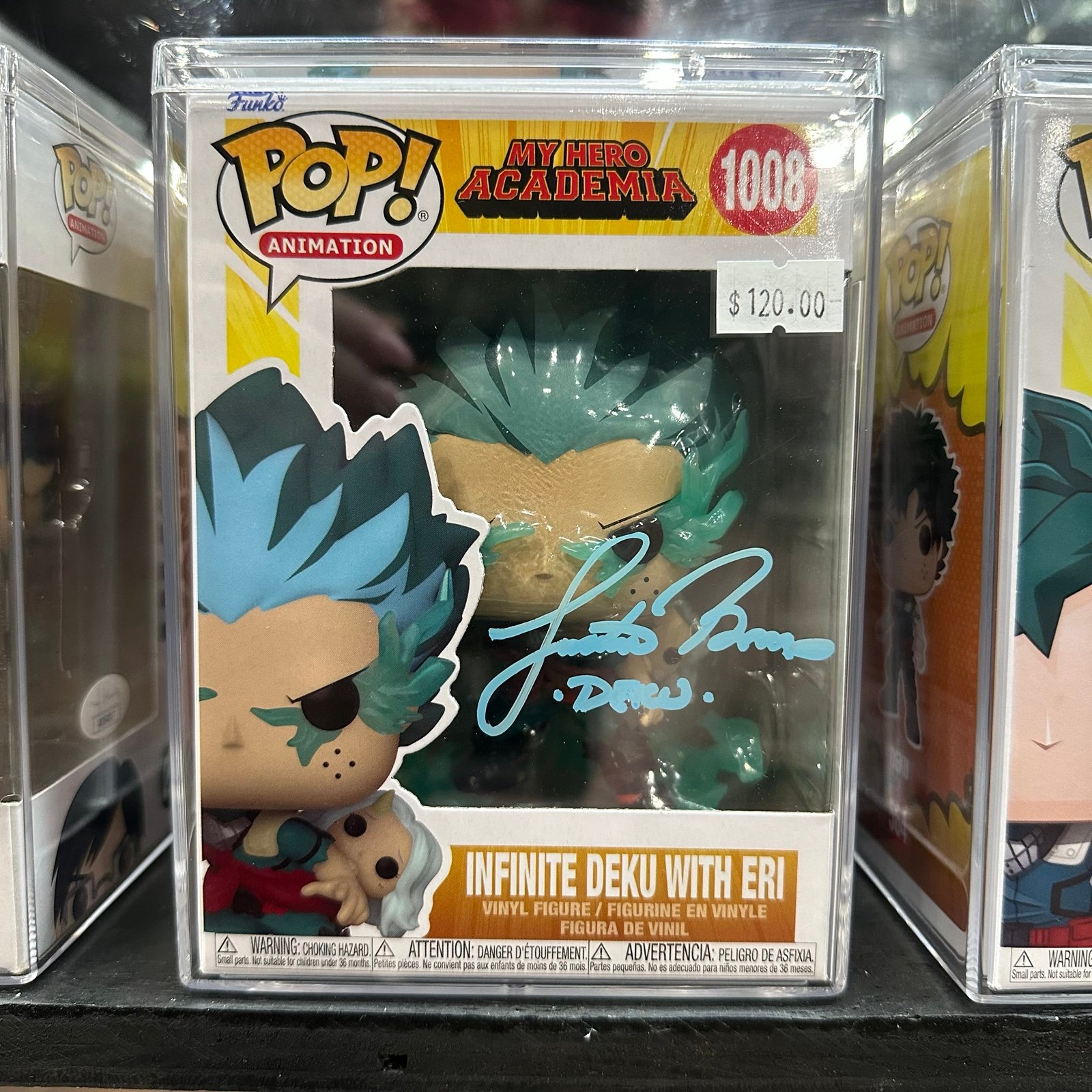 Infinite Deku with Eri Signed Funko Pop