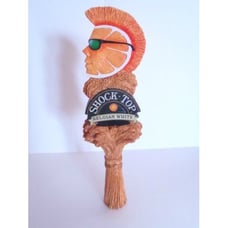 Shock Top Belgian Wheat Tap Handle by Shock Top Brewery