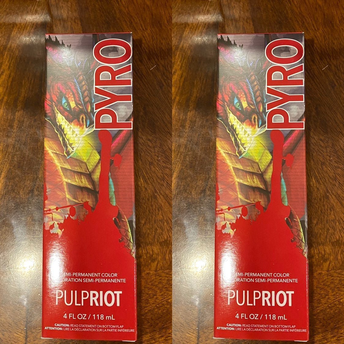 Pulp Riot Semi Permanent Color Pyro Fireball