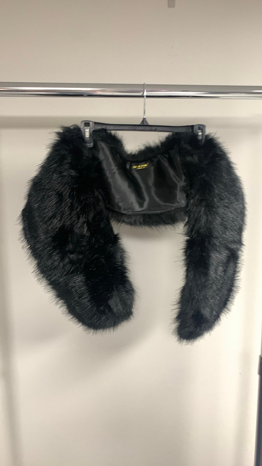 Babeyond Vintage Faux Fur Wrap. Retro vintage. Satin-lined.One size.