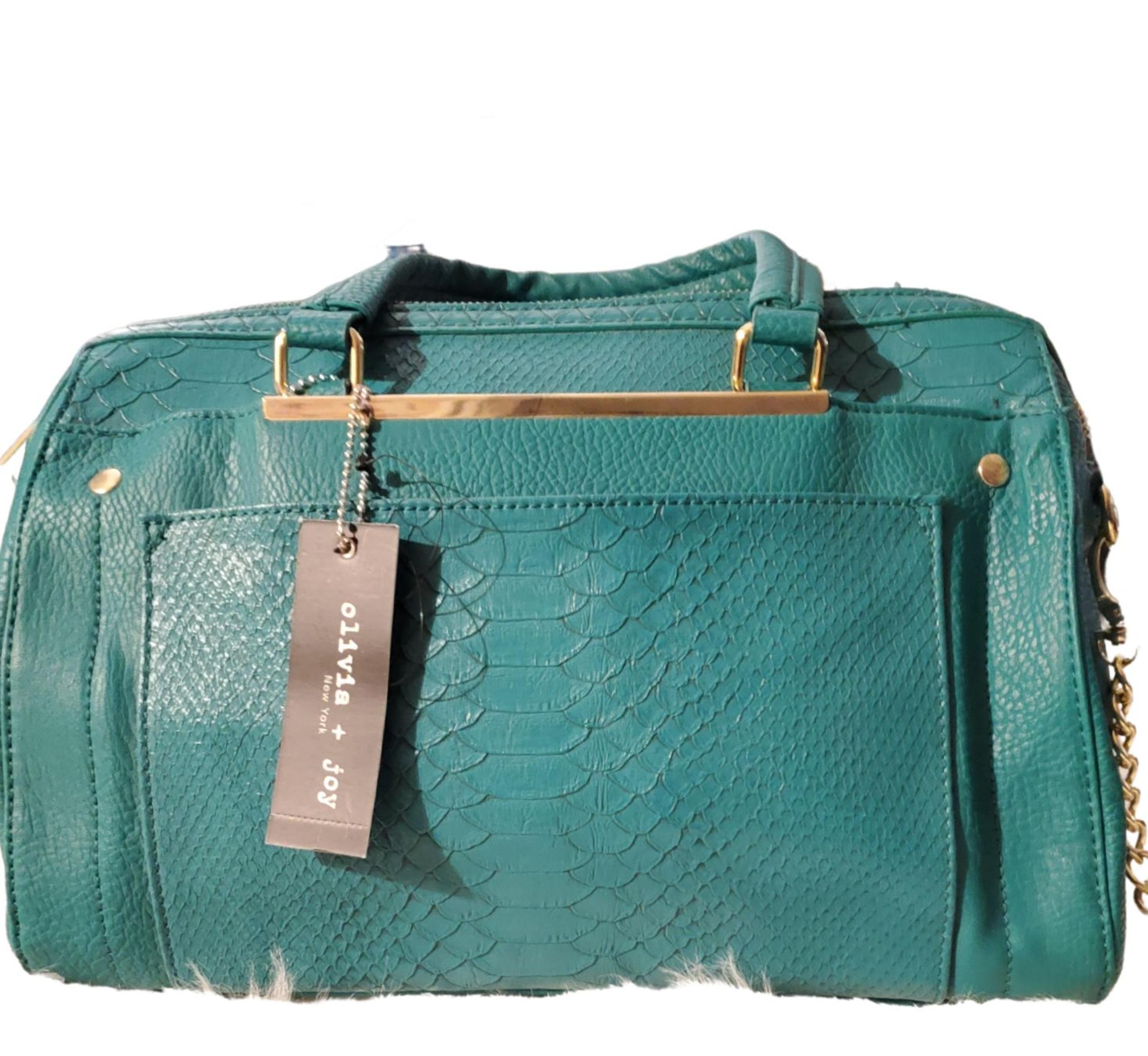 Olivia + Joy Handbag with Gold Chain Shoulder Strap
