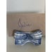 Name Place Tag Holders Fine Bone China Vintage White Blue Set of 8 Hand Painted