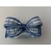 Name Place Tag Holders Fine Bone China Vintage White Blue Set of 8 Hand Painted