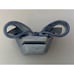 Name Place Tag Holders Fine Bone China Vintage White Blue Set of 8 Hand Painted