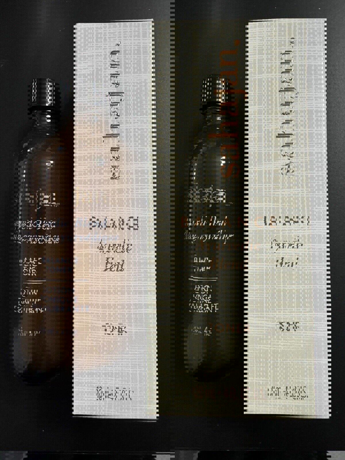 SAHAJAN AYURVEDIC Blend Balance Toner 4oz Full Size New In Box Expires 4/2027