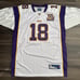 Reebok Minnesota Vikings Sidney Rice 50th Anniversary Stitched Jersey Sz 52 XL