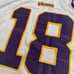Reebok Minnesota Vikings Sidney Rice 50th Anniversary Stitched Jersey Sz 52 XL