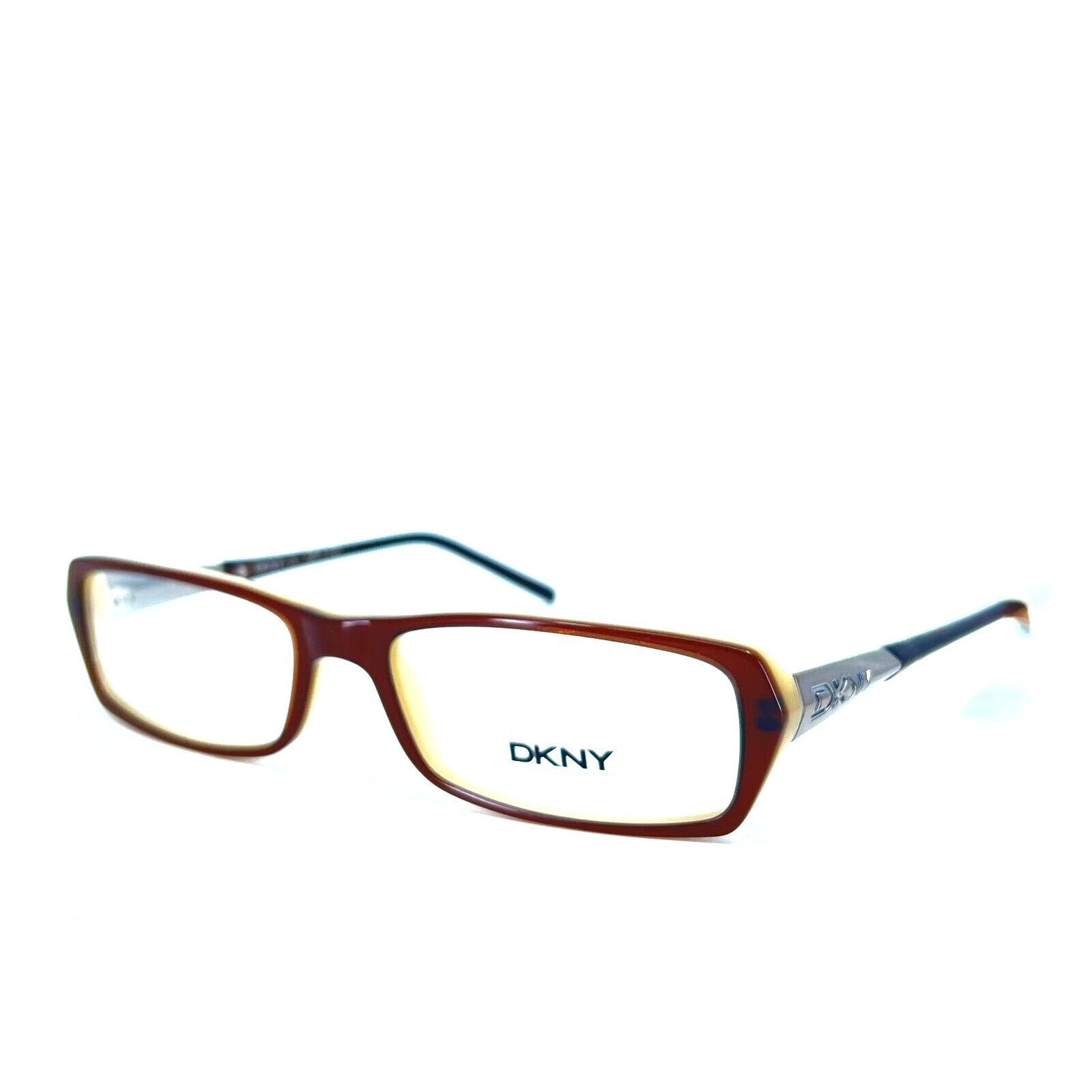 DKNY DY4573 3326 Eyeglasses Brown Tortoise Rectangular Frames 52[]16 135 mm