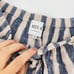 MISA LA Blue Striped Ring Crochet Fabric Shorts - Medium