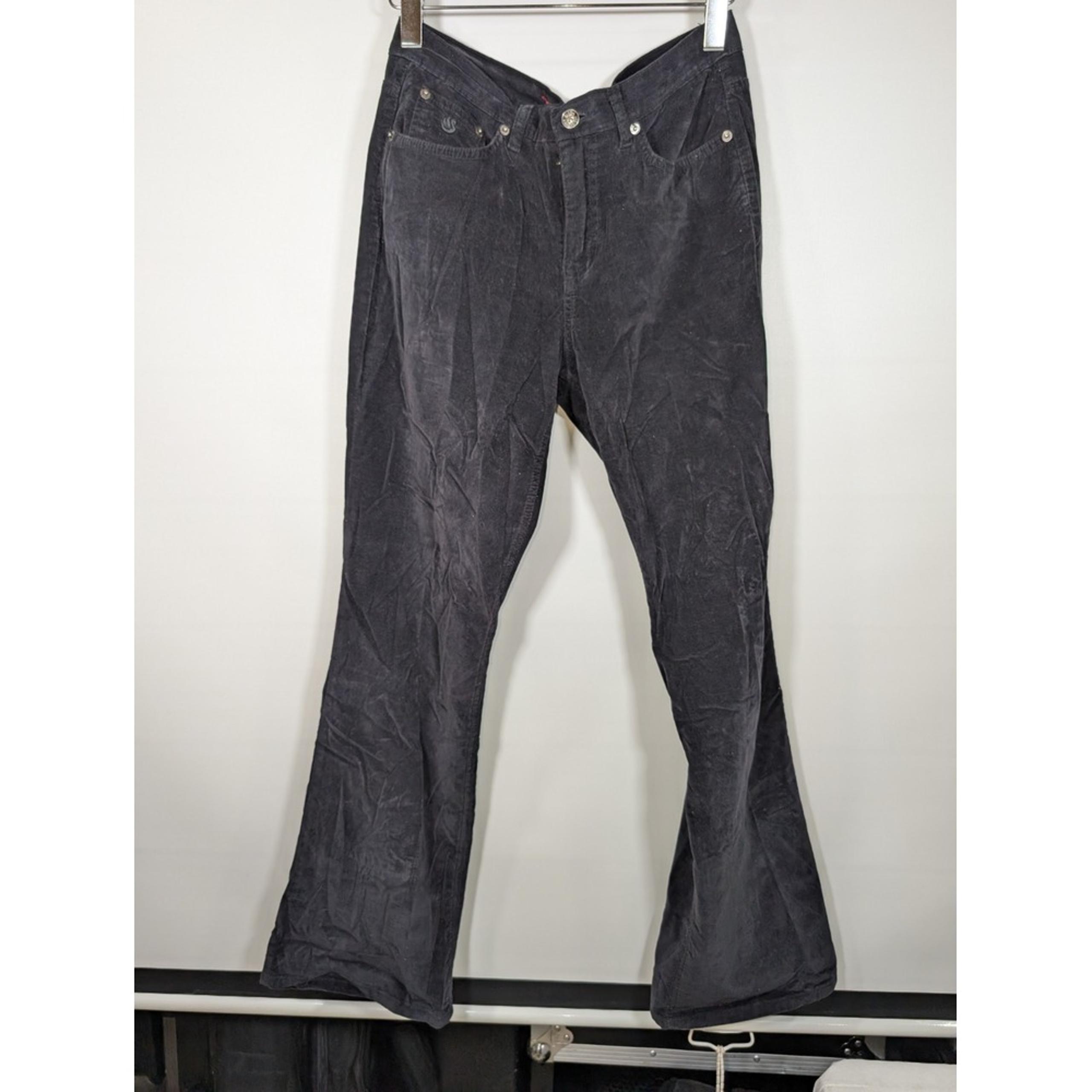 Gloria Vanderbilt  Bootcut Women's size 8 black Corduroy Pants
