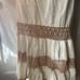 Bohemian skirt crochet detail plus size