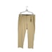 NWT NO BULL Men's 38x32R Beige Performance Golf Pants Lined Pockets Zip Logo