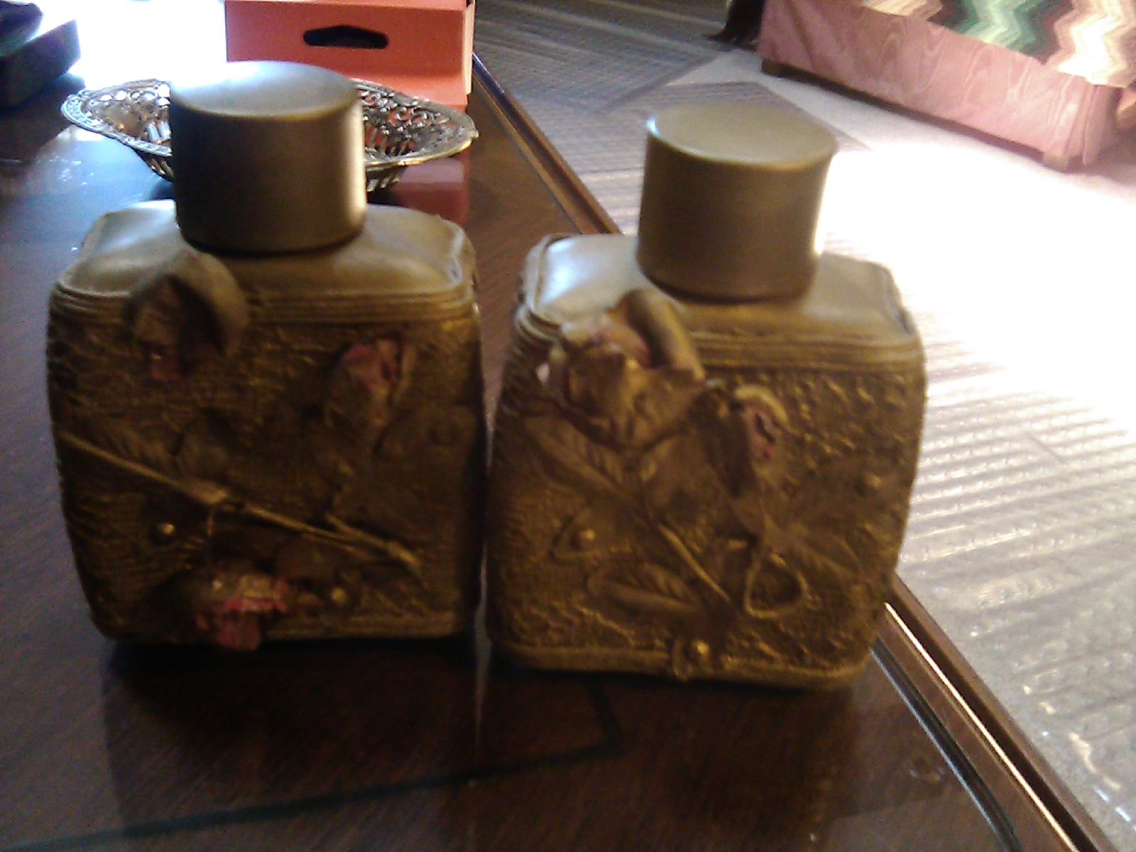 Revlon Bottles (2 matching) Unique