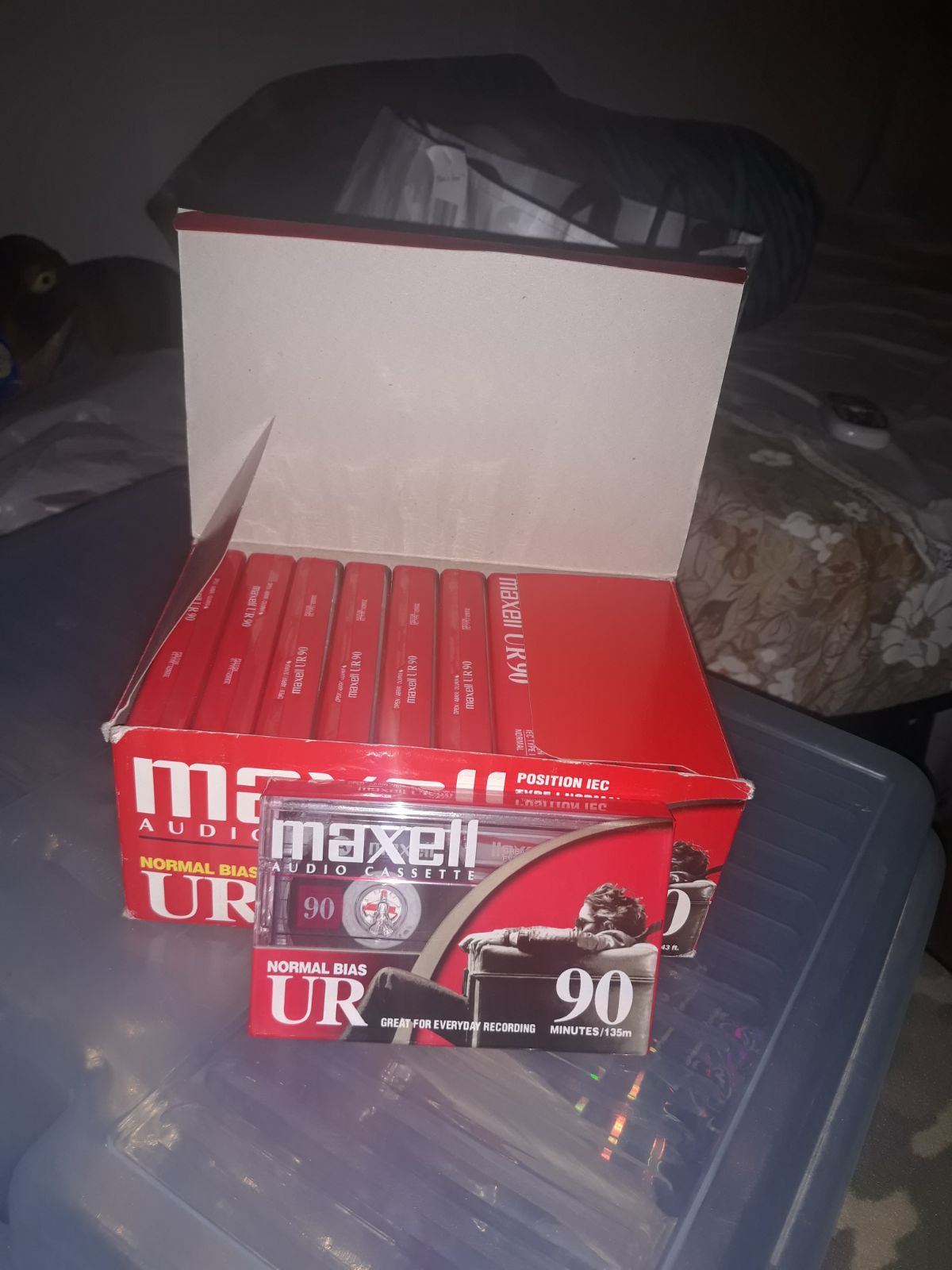 Maxell Ur90 min Cassette Tape New